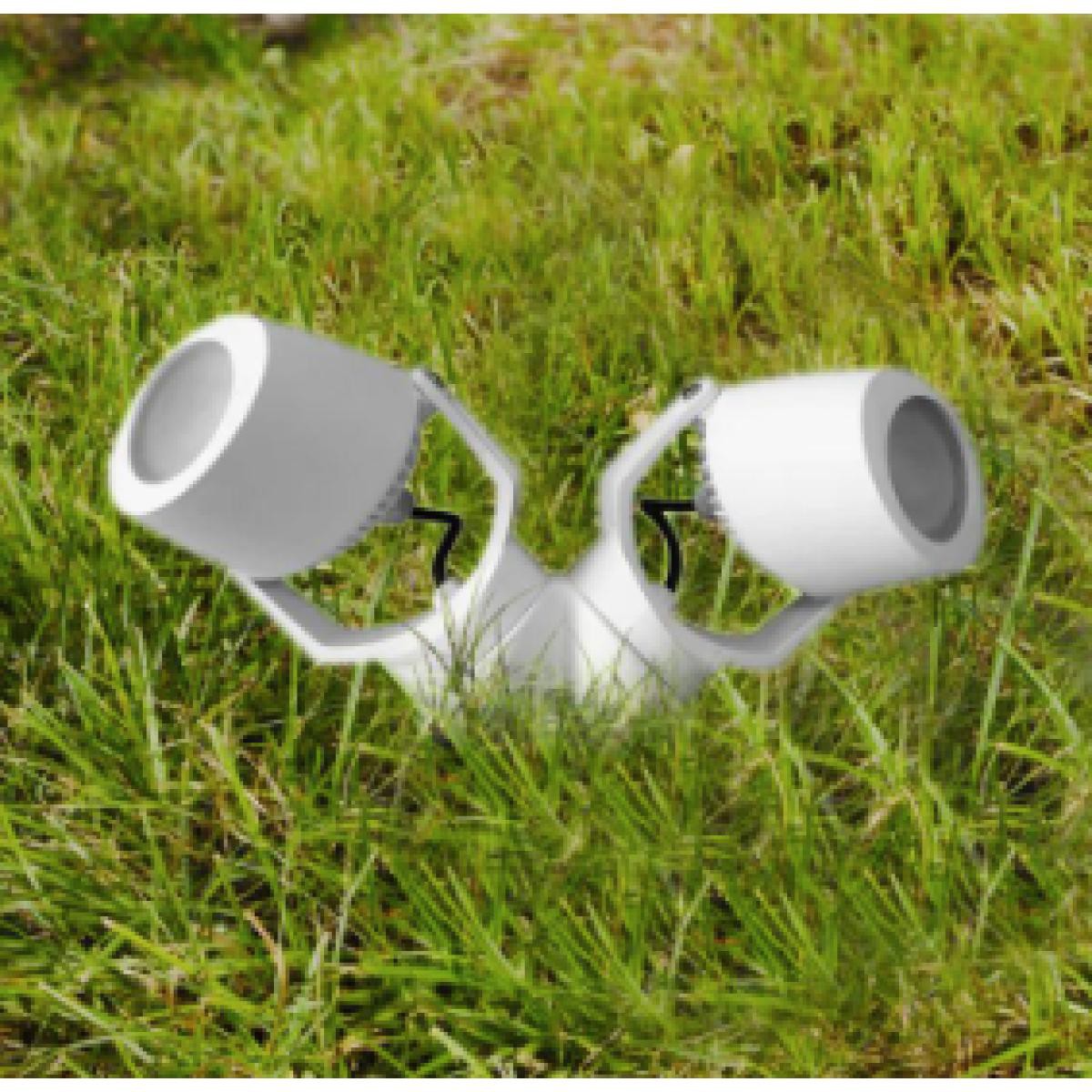 Proiettore Minitommy 2l spike bianco 7w gu10 cct