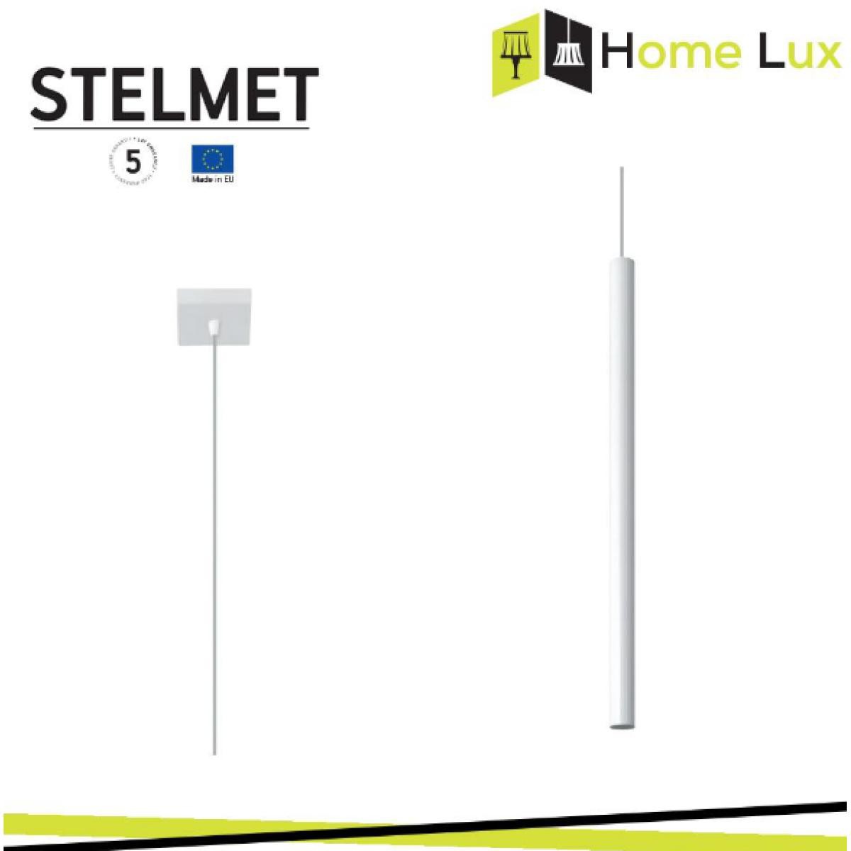 STELMET Pendente stelmet 1xg9 in metallo bianco