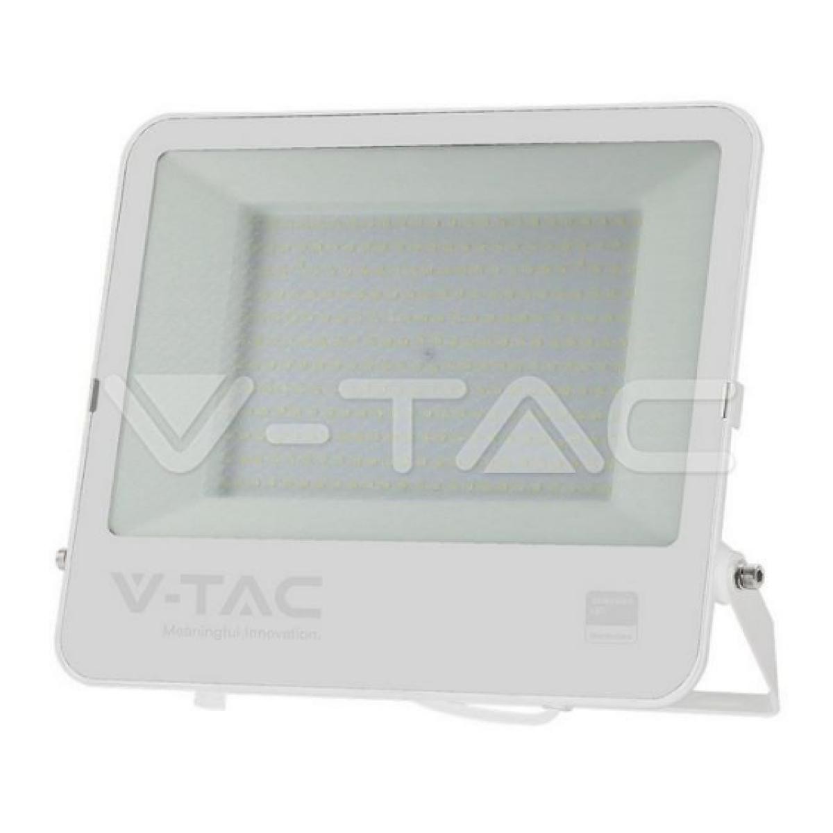 FARO 200w led proiettore smd samsung chip 1m white corpo bianco vetro smerigliato 6400k