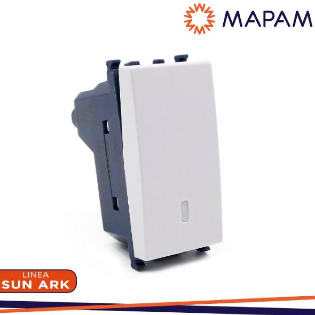 V-TAC Deviatore unipolare sun-t5 903b bianco