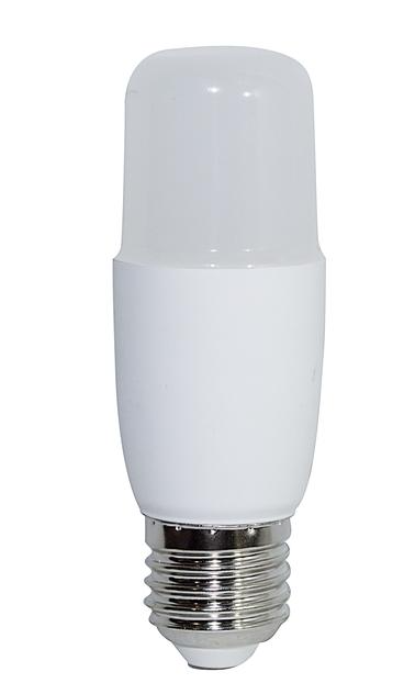 LAMPADA LED TUBOLARE T38, E27, 9.5W, FA300°, 4000K, 220Vac, LM1055, RA 80, 38*111mm BOX