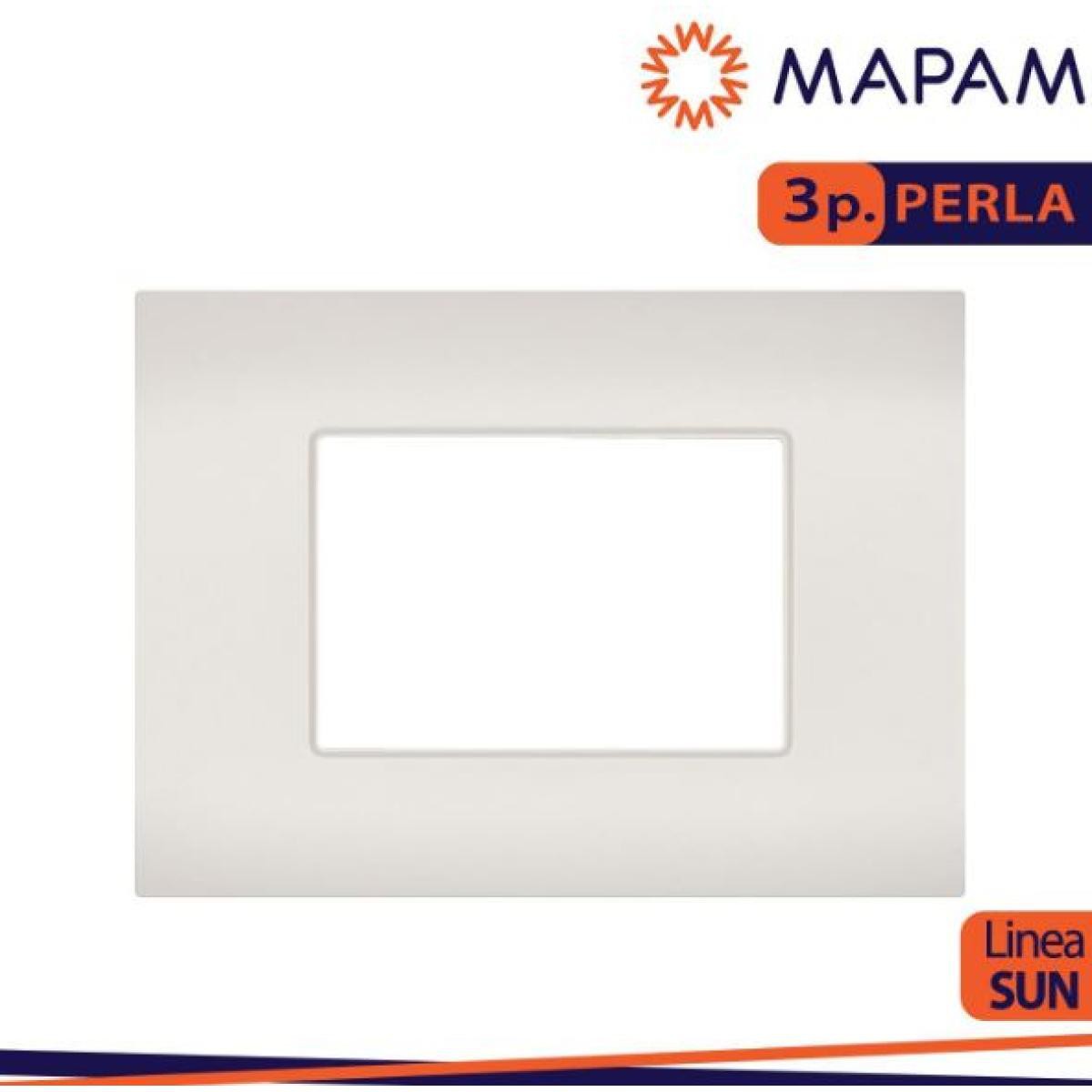 MAPAM Placca tecnopolimero sun-t5 3p r9003-21 perla Arke'