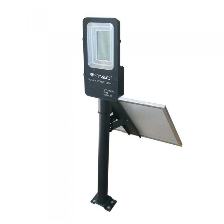 50W LED ARMATURA  STRADALE SOLARE 4000K                                                                                 