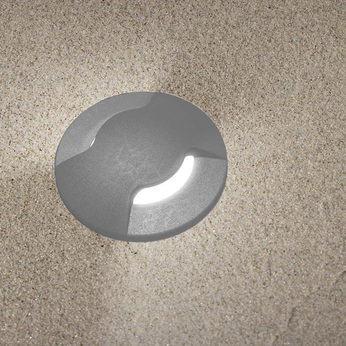 SEGNAPASSO Aldo 2l grey g9 1,7w faretto carrabile/segnapassi 4000k
