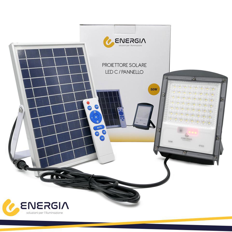 Proiettore solare 300w 6500k ip65