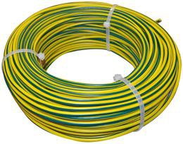 CAVO 1X4MM N07V-K UNIPOLARE, MATASSA GIALLO/VERDE