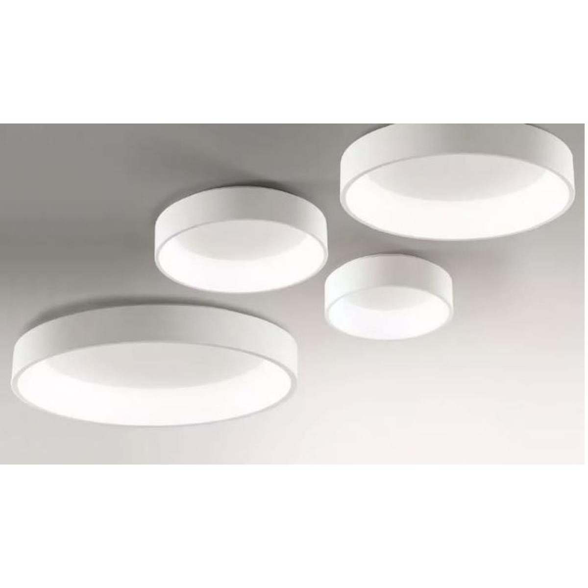 ISYLUCE PLAFON BAND DIODI GRANDE D. CM 80X10X13H LED 90W CCT BIANCO
