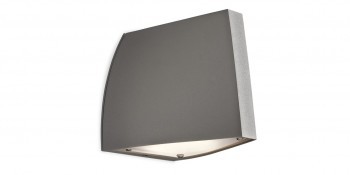 Lampada BLADE da parete R7s 60W grigio IP44 per interno PAN