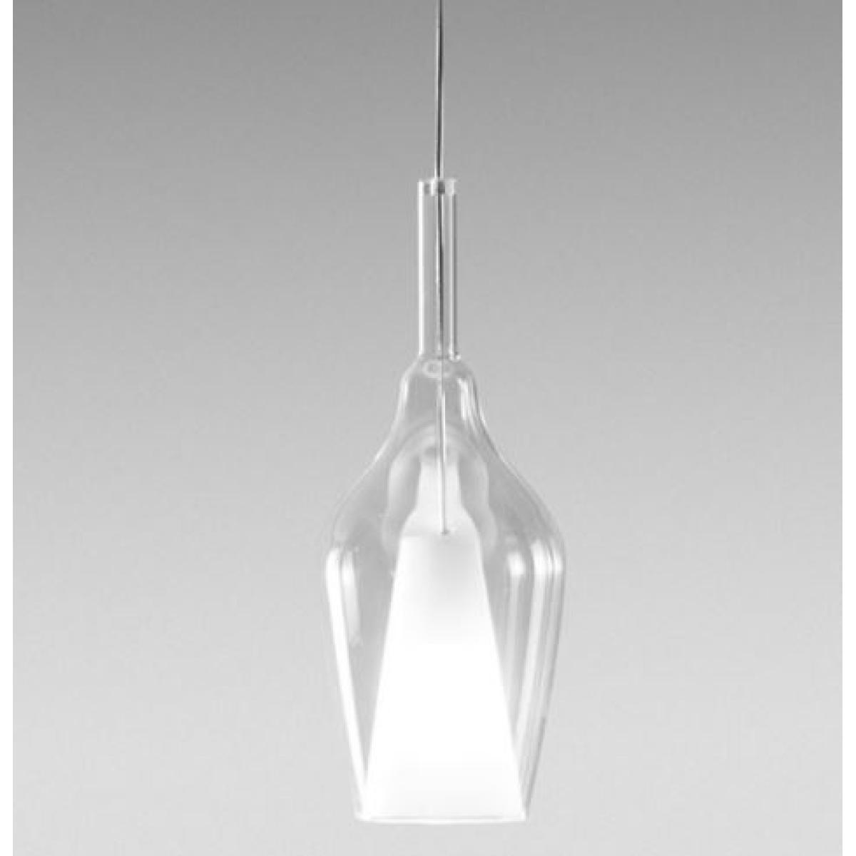 GEA LED Vetro borosilicato con incluso portalampade E27 bianco e cavo in PVC IP20
