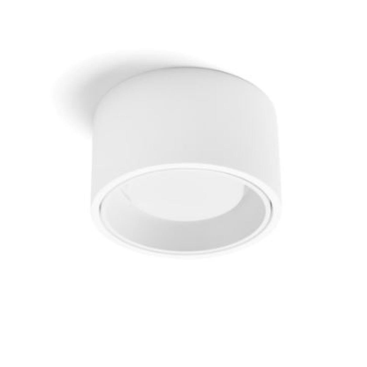Sforzin Illuminazione Faretto di gesso bianco alluminio nasso 