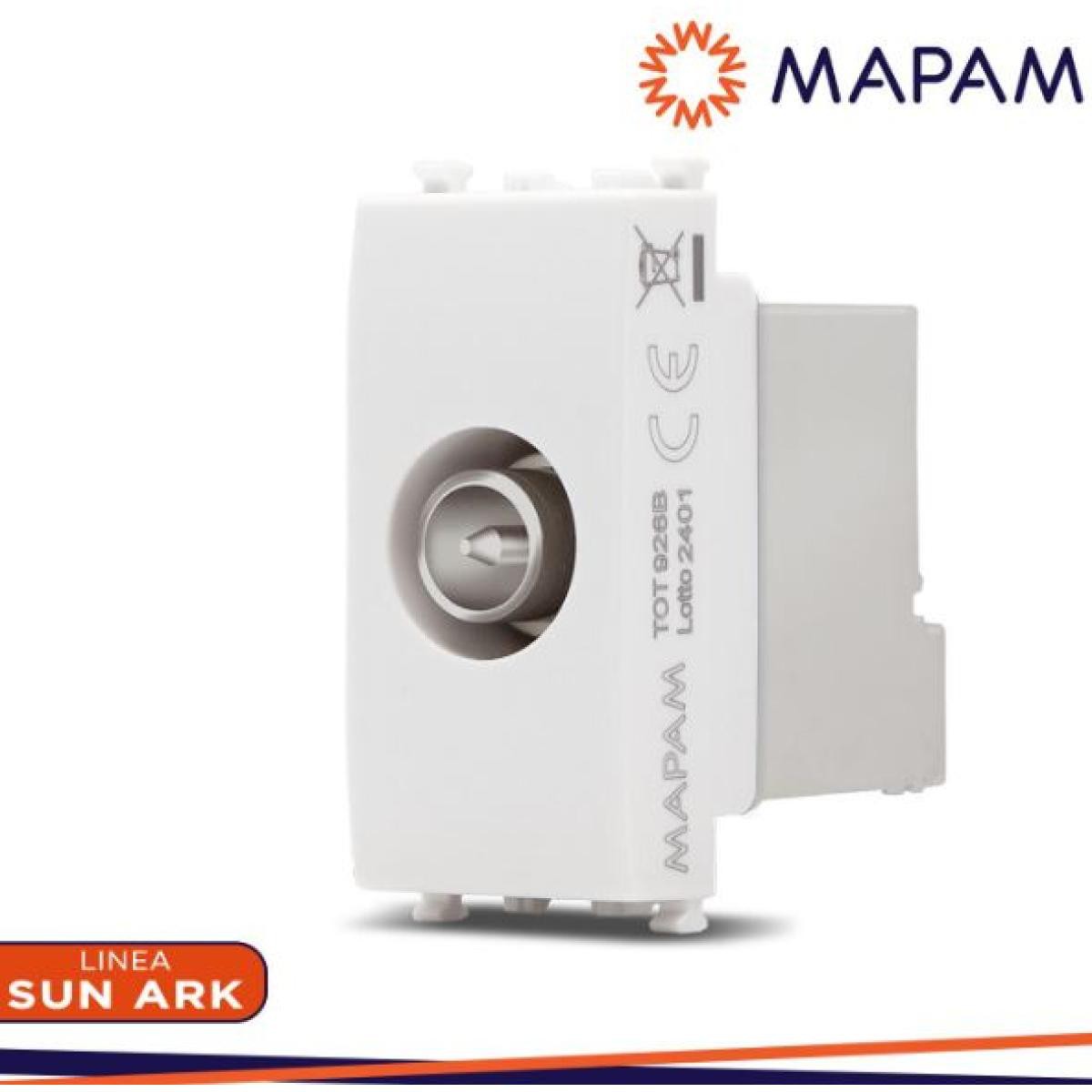 MAPAM Presa tv derivata sun-t5 926b bianco