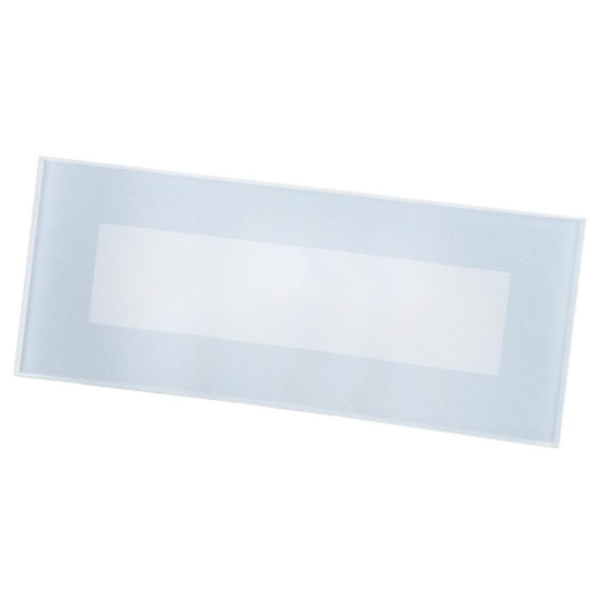 POLIPLAST SEGNAPASSO A LED IP 65 6W 300LM VETRO ANNA TRICOLOR