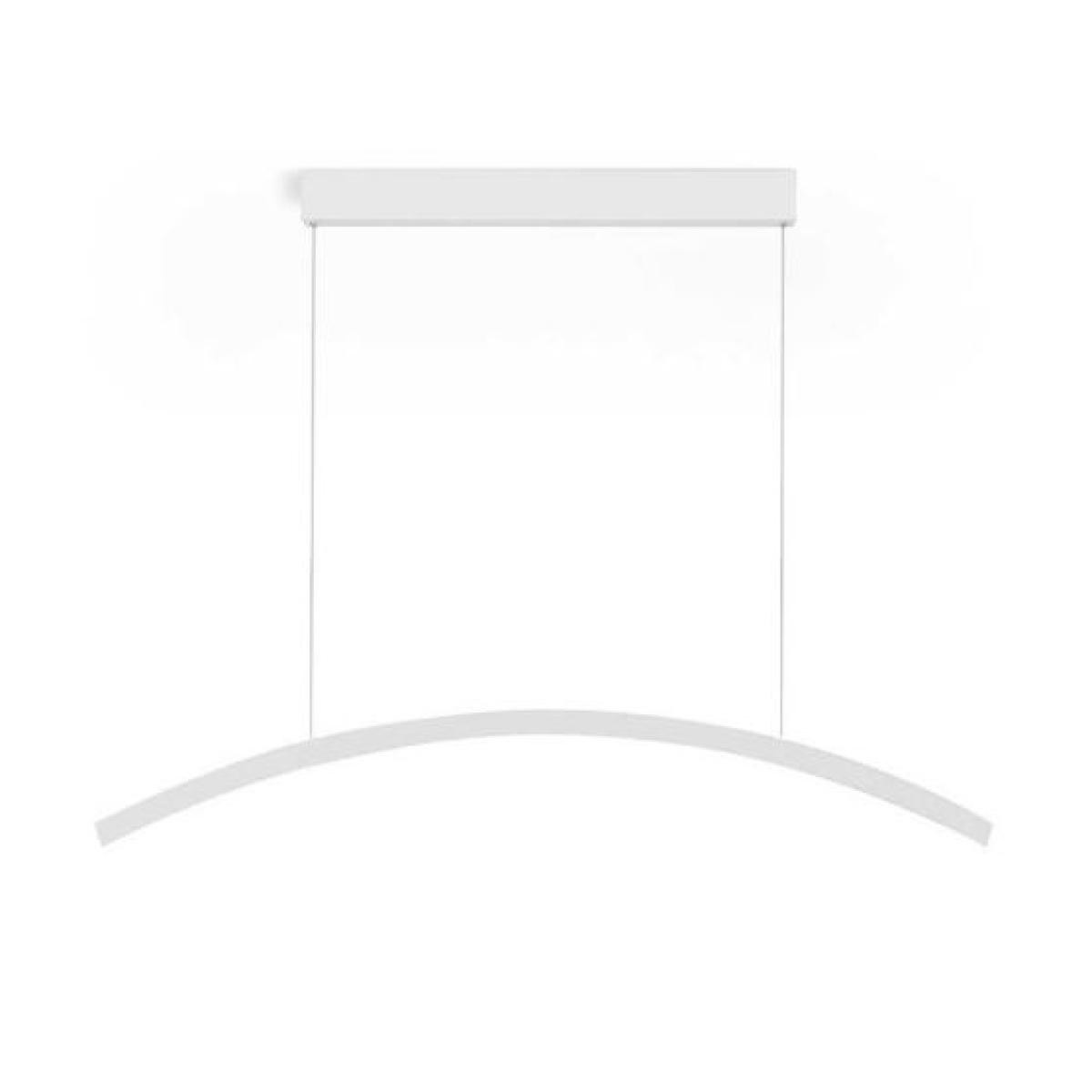 VIVIDA INTERNATIONAL SOSPENSIONE BOW LED BIANCO 30W Altezza 150 cm; Lunghezza 145 cm