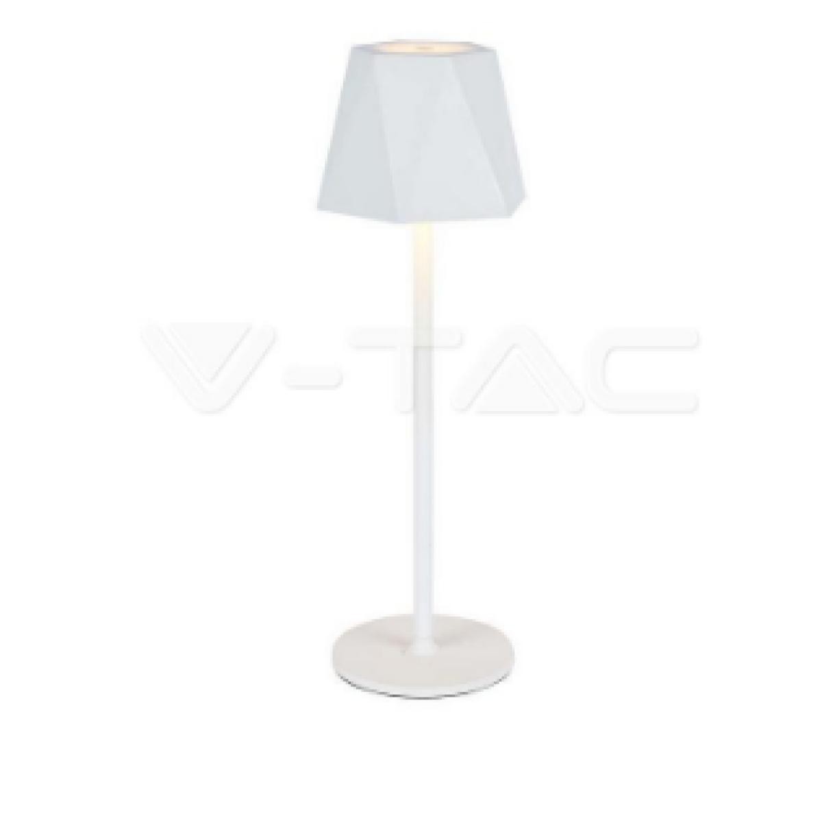 V-TAC LAMPADA DA TAVOLO 1.5w led corpo bianco 3in1
