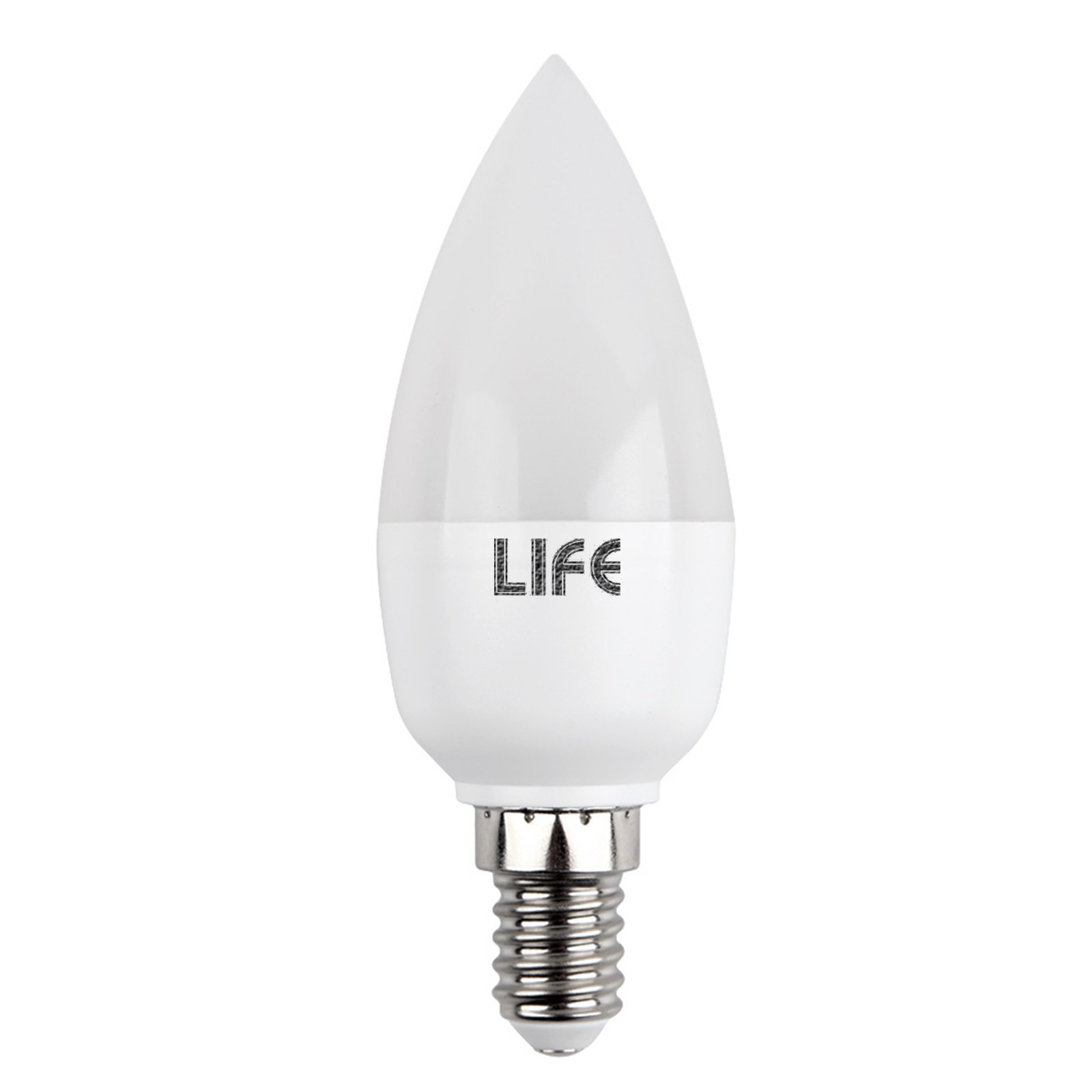 Lampada Lampadina E14 LED SMD LIFE Bulbo Luce Bianca Naturale 5,5 Watt 490 Lumen