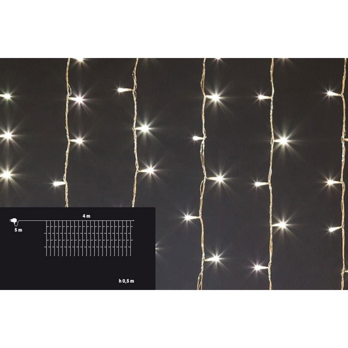 TENDA 160LED 4X0,5MT FLASH U/EST.CONNECT CALDA