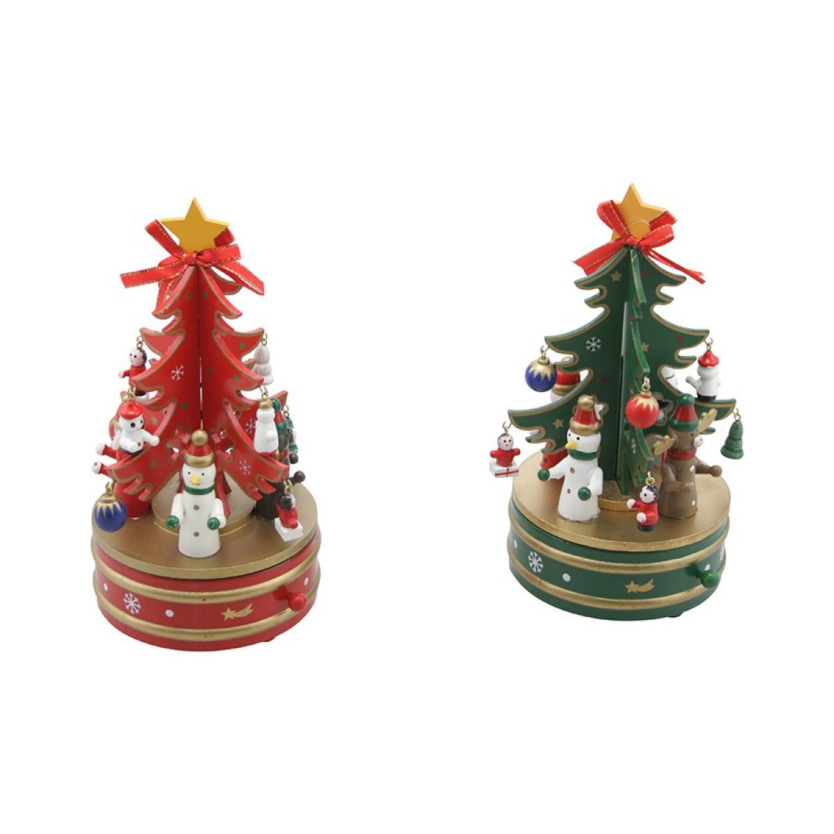 CARILLON ALBERO D.X18CM ROSSO