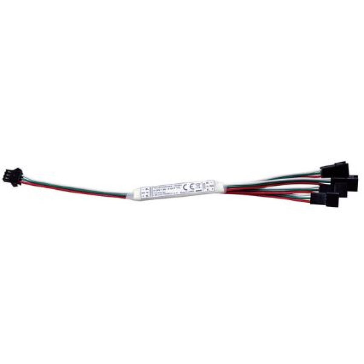Amplificatore/Splitter per strisce LED Digitale effetto Running 1 Ingresso / 4 Uscite