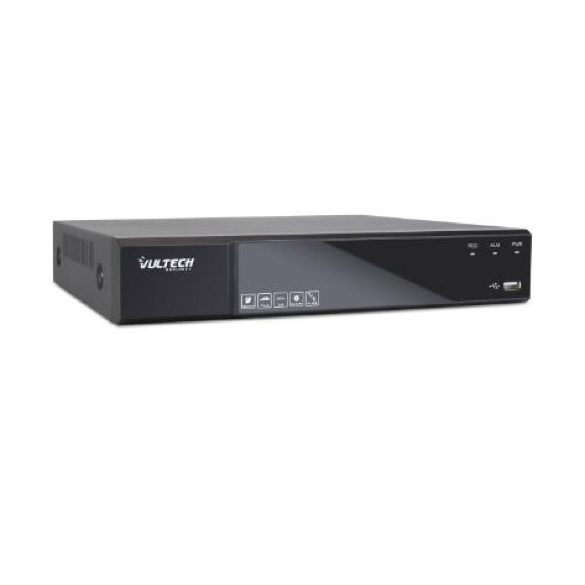 NVR 4 Canali POE Vultech VS-NVR6504EVO-POE-5MP V1 Fino A 5Mpx H.265 HDMI P2P CLOUD 1 HD 1030-000014