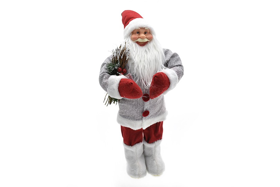 Babbo Natale Rosso/Bianco 80 cm