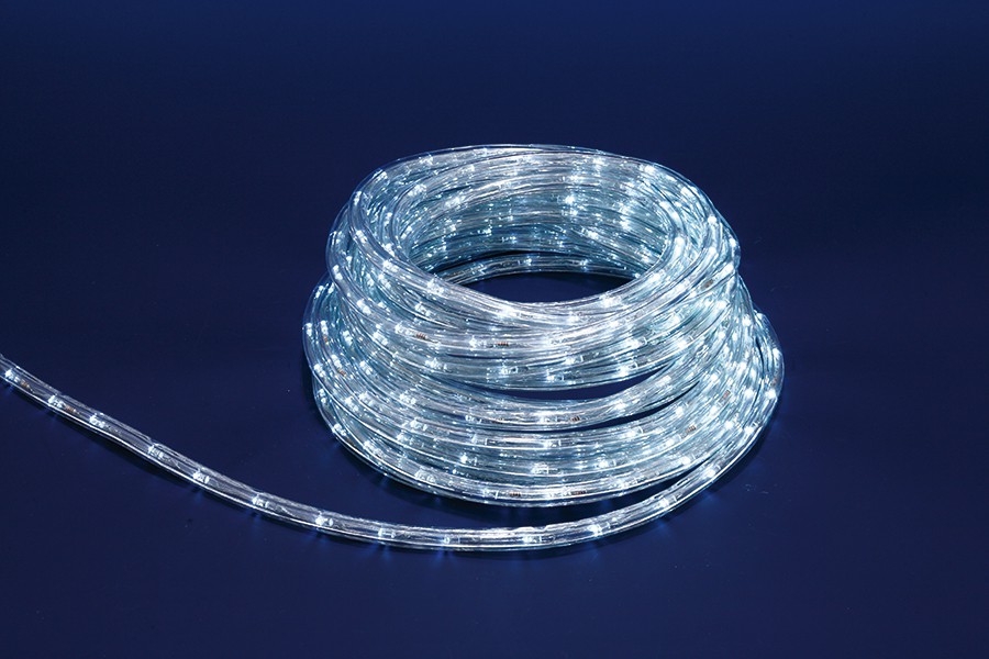 Tubo 240 Led 10 Metri Uso Esterno Bianco C/Gioc