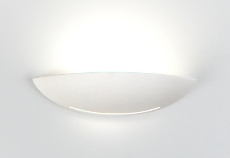 Isyluce 601 APPLIQUE IN CERAMICA EFFETTO GESSO VERNICIABILI DIAMETRO 36
