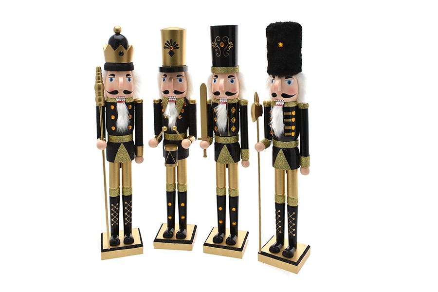 Schiaccianoci 55cm Nero/Oro SCETTRO