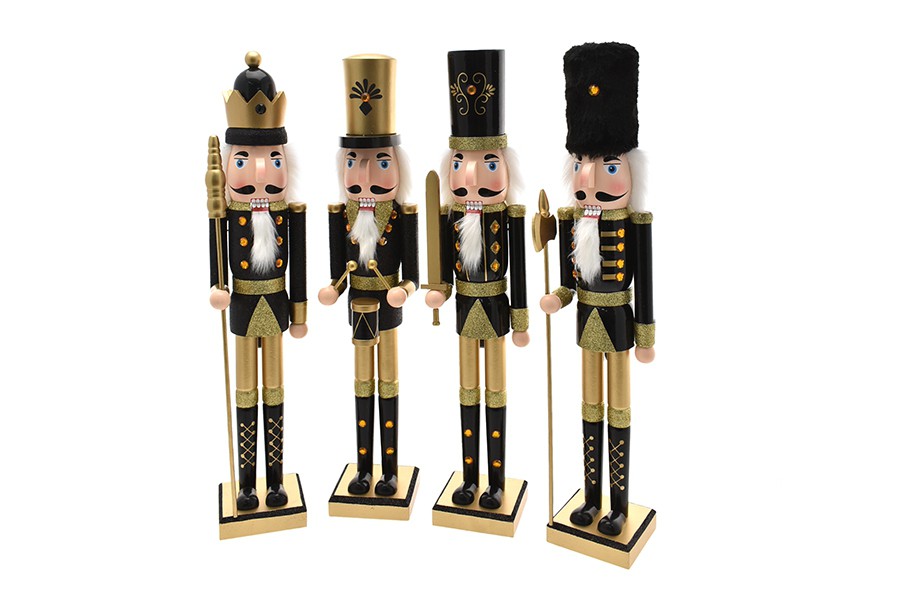 Schiaccianoci 66cm Nero/Oro SCETTRO