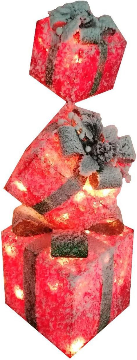 PILA C/REGALO C/35LED B.CALD 80CM ROSSO BATT.