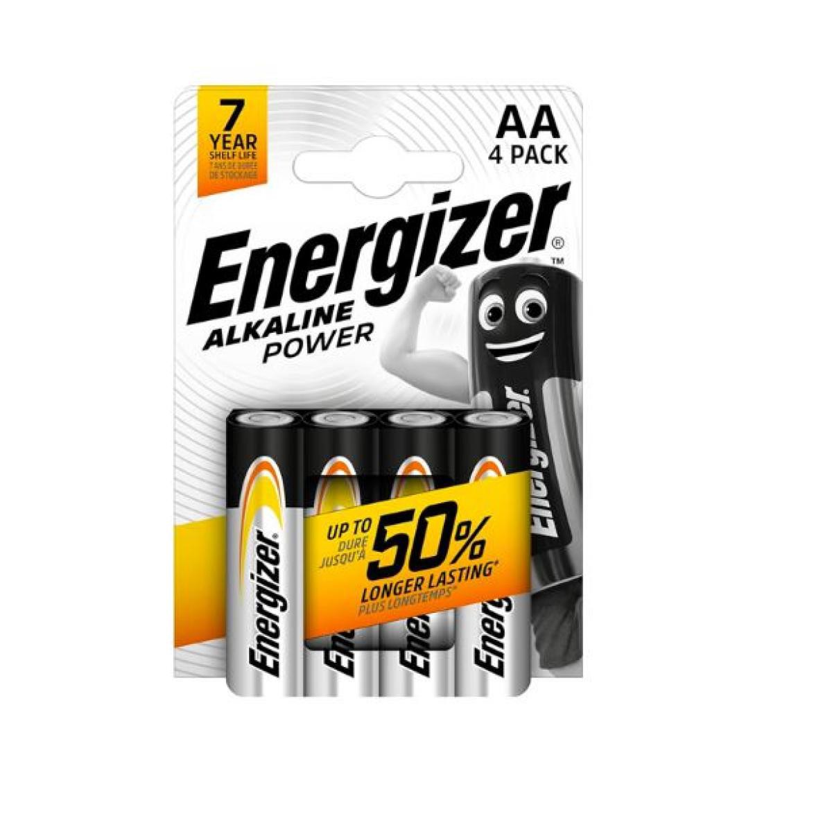 STILO ALCALINA AA – ENERGIZER – ALKALINE POWER – BLISTER DA 4PCS