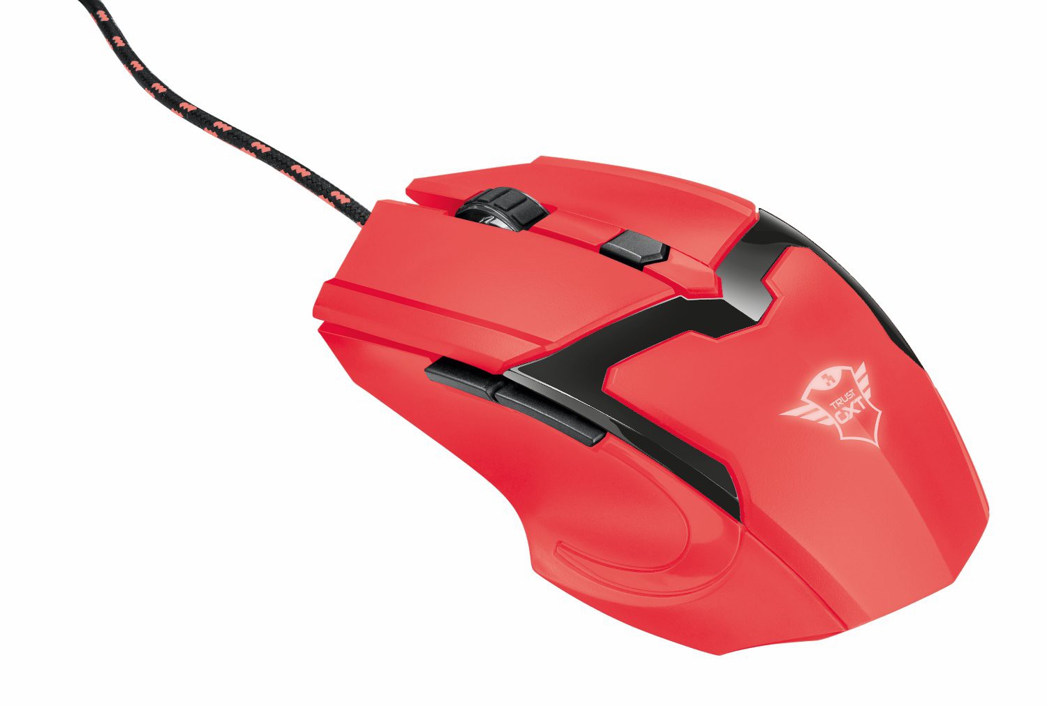 Mouse Rosso Gioco di Precisione Gaming Spectra GXT 101-SR Logo Luminoso Colorato