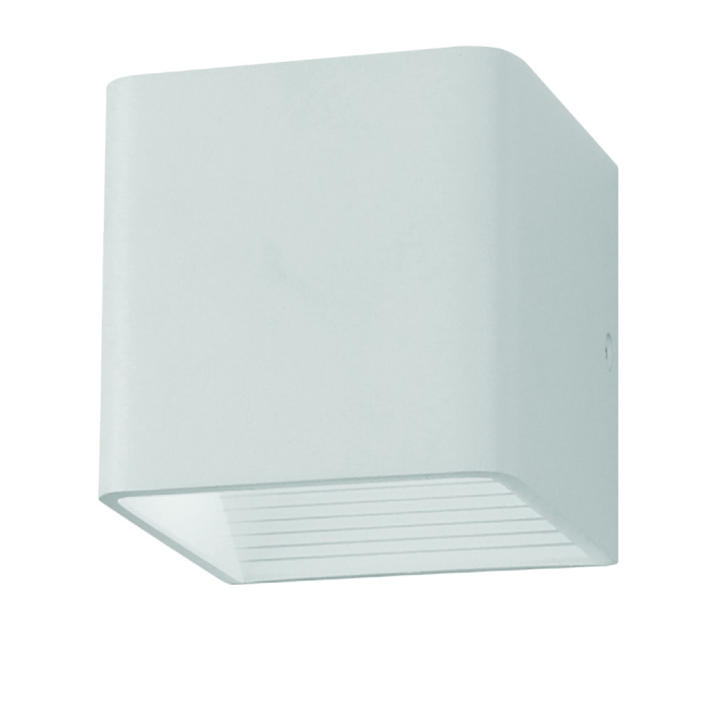Lampada da parete 5W Corpo Bianco Quadrato 4000K 560lm IP20 V-tac