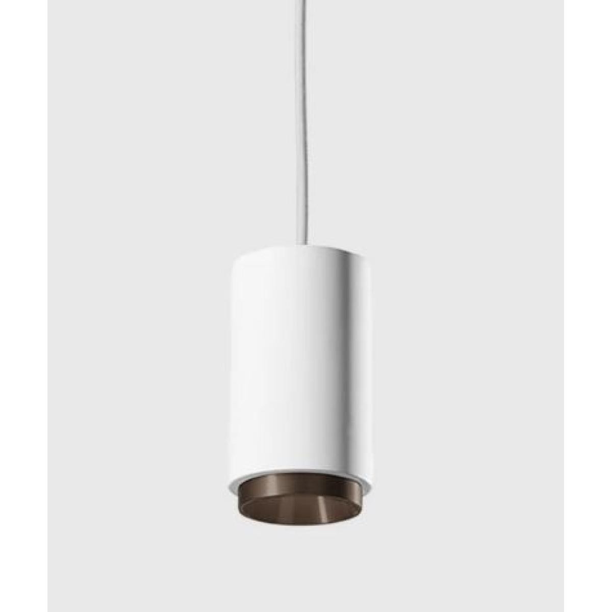 TECNICO PROPILEI SOSPENSIONE 1 LUCE 2 ANELLI ALLUMINIO BRONZO