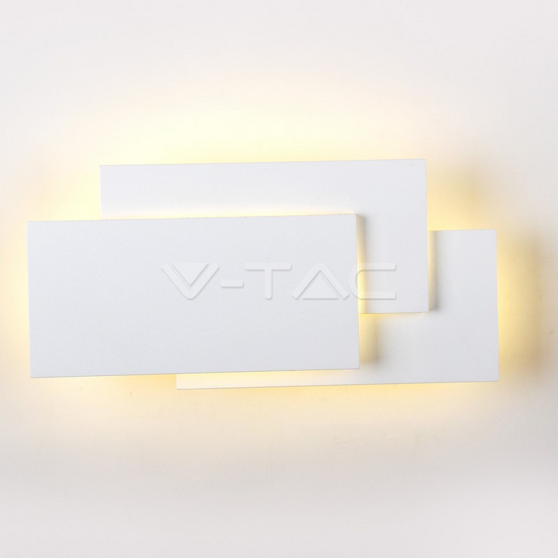 Plafoniera Corpo bianco IP20 4000K per parete LED 12W 1100lm