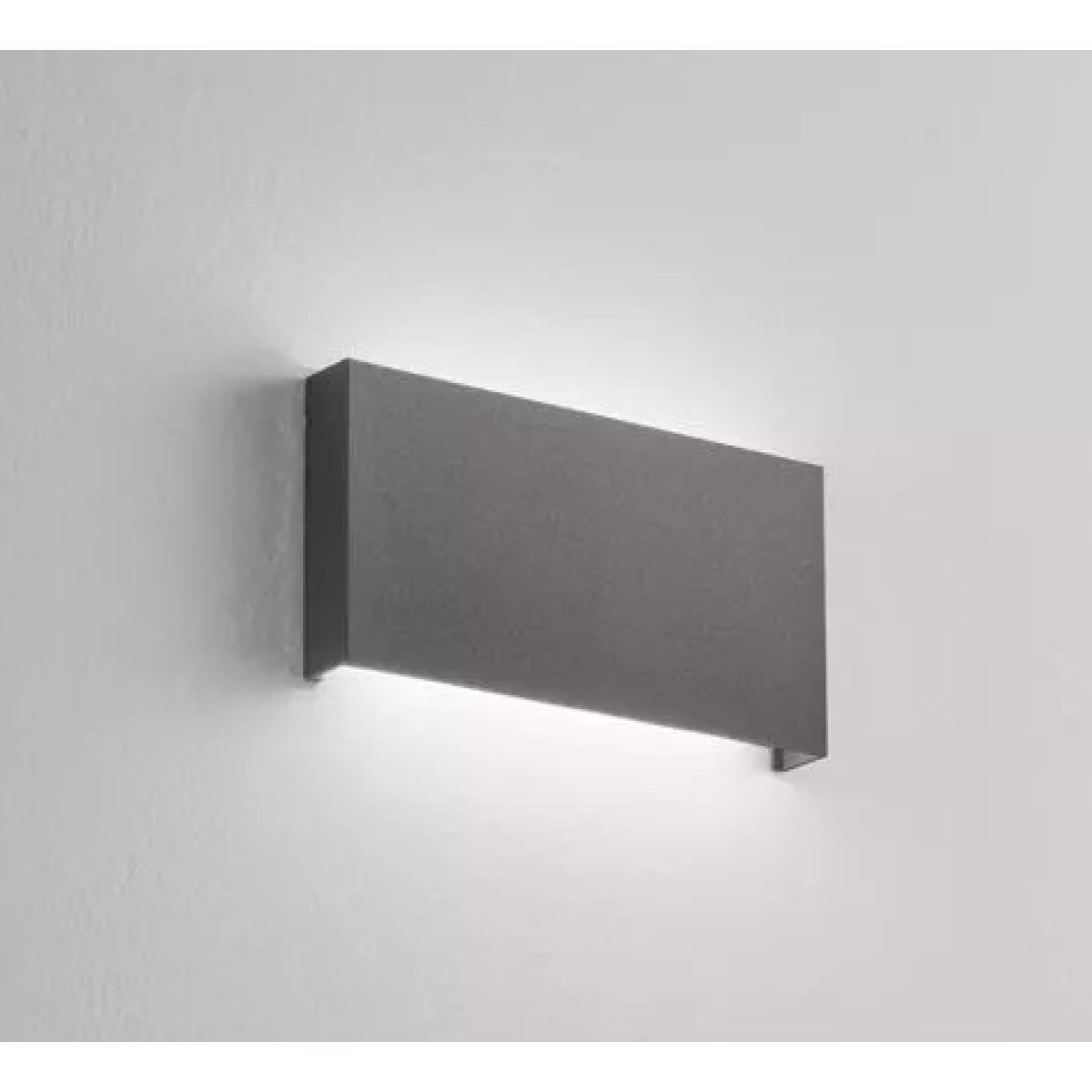 Affralux applique da esterno moderna antracite 20w 3000k 4000k