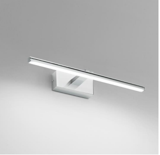 Applique isyluce quadro mm 450x140 led 8W 4000K acciaio