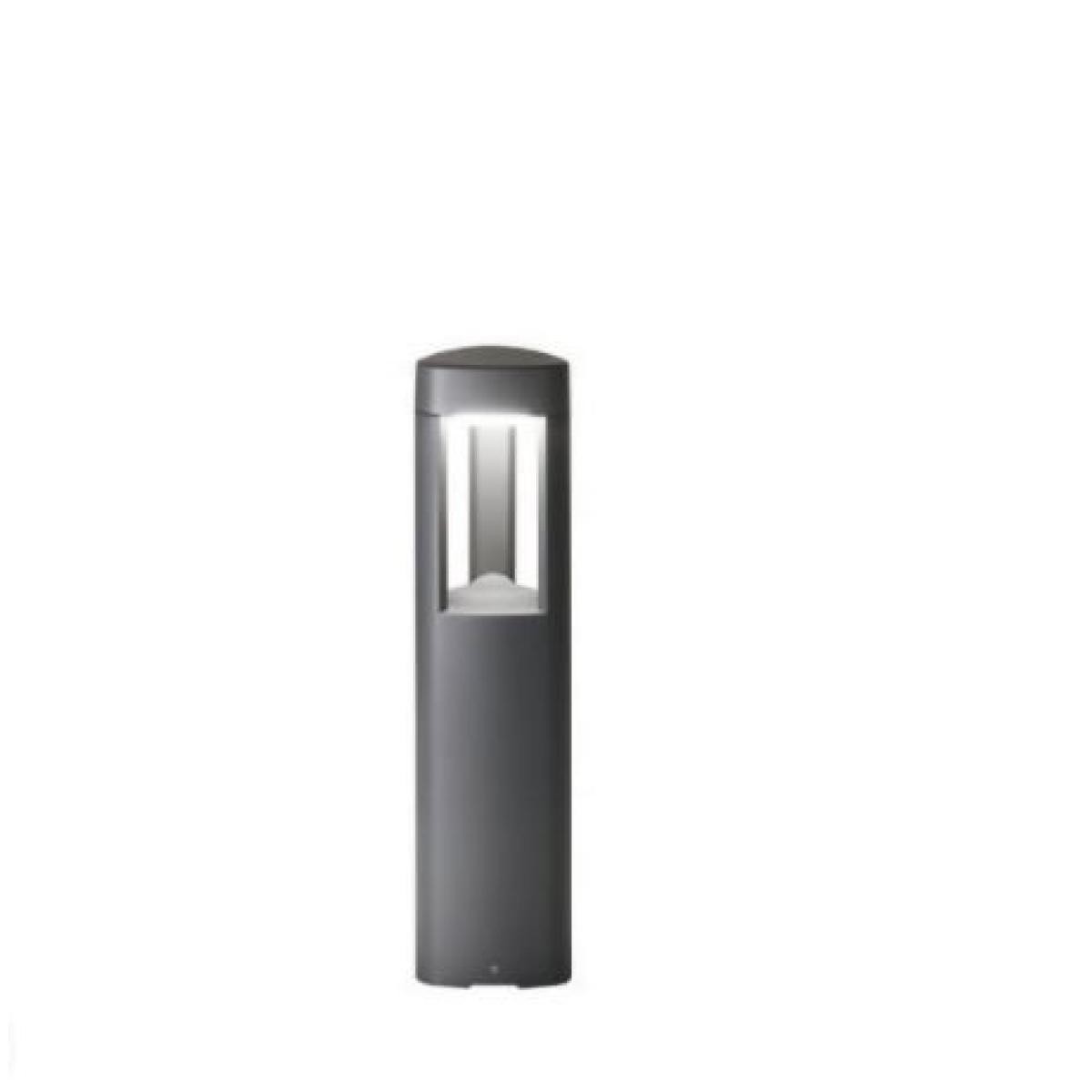 GEA LED Paletto. Struttura in alluminio Finitura in grigio antracite Diffusore in policarbonato opale 1XGX53