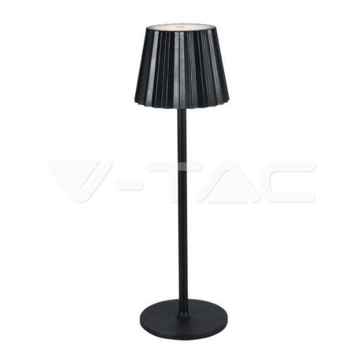 V-TAC 1.5w led lampada da tavolo corpo nero 3in1