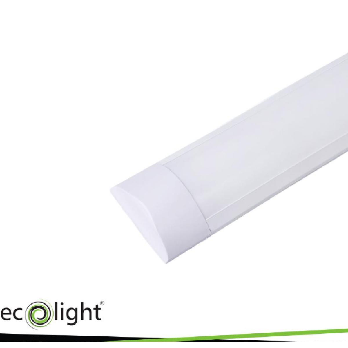ECOLIGHT PLAFONIERA REGLETTE Led batten 60cm 18w 6500k 1800lm