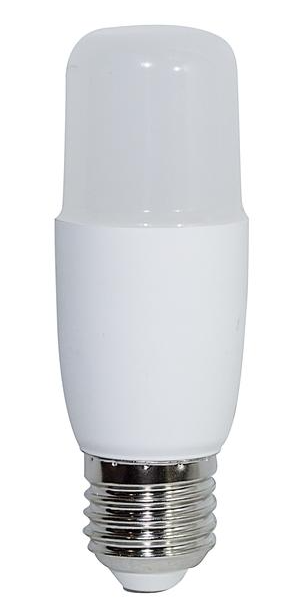 LAMPADA LED TUBOLARE T38, E27, 9.5W, FA300°, 3000K, 220Vac, LM1000, RA 80, 38*111mm BOX