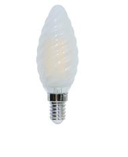 LIFE LAMPADA LED C.TORTIGLIONE ST35 serie Filament Frost,E14,2,5W,FA320