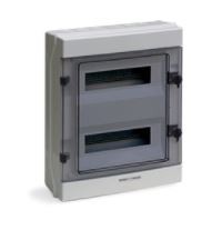 AVE Quadro IP65 da parete 24 moduli DIN - dimensioni (L H P): 330x420x138 mm