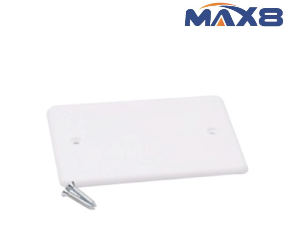 MAX8 Coperchio 3p moduli con viti BIANCO