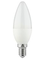 LIFE LAMPADA LED CANDELA C35 ST, E14, 6.5W, FA300°, 4000K, 220Vac, LM810, RA 80