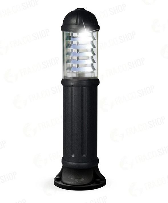 SAURO 1100 NERO TRASP E27     FRANGILUCE RESINA BIANCO                                                                  