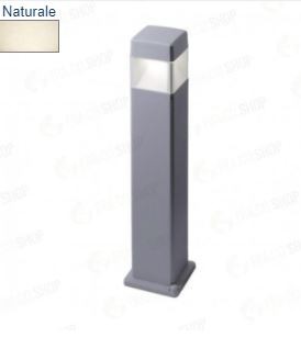 Elisa 800 grigio trasp ledgx53 3w 4000k paletto