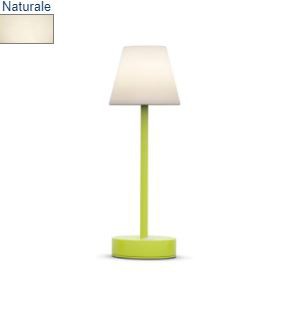 LAMPADE DA TAVOLO LOLA SLIM 30 Lola slim 30 battery lime 4000k ip44