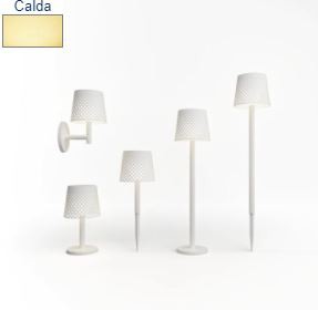 Lampada solare GRETA solar & rechargeable 3000k white 5in1 ip44