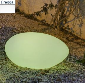 Lampada Decorativo Petra 40 solar & rechargeable rgb+6400k+3000k 40x29cm ip65