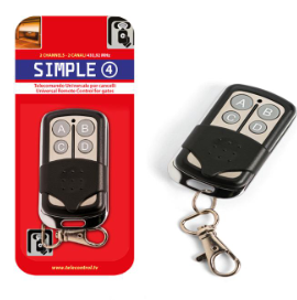 Radiocomando apricancello 4ch fr.433,92 mhz simple superior